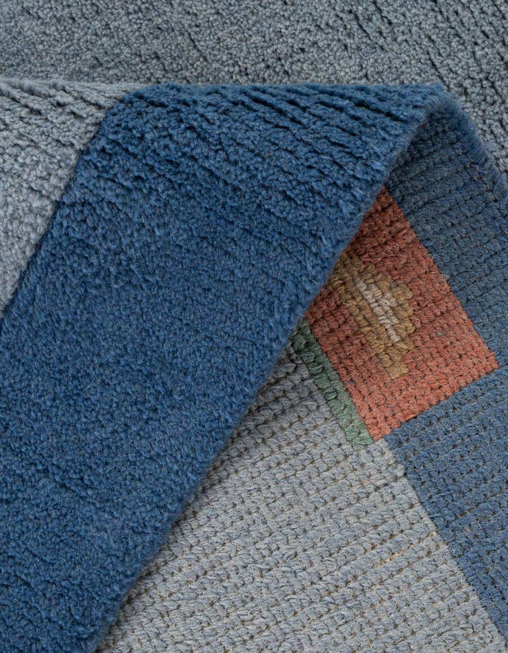 Detail image of  5' 7 x 7' 9  Hand Knotted Tibet Wool Rug