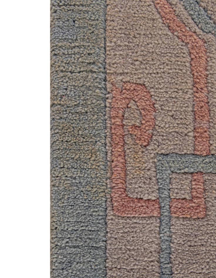 Detail image of  8' 5 x 11' 7  Hand Knotted Tibet Wool Rug