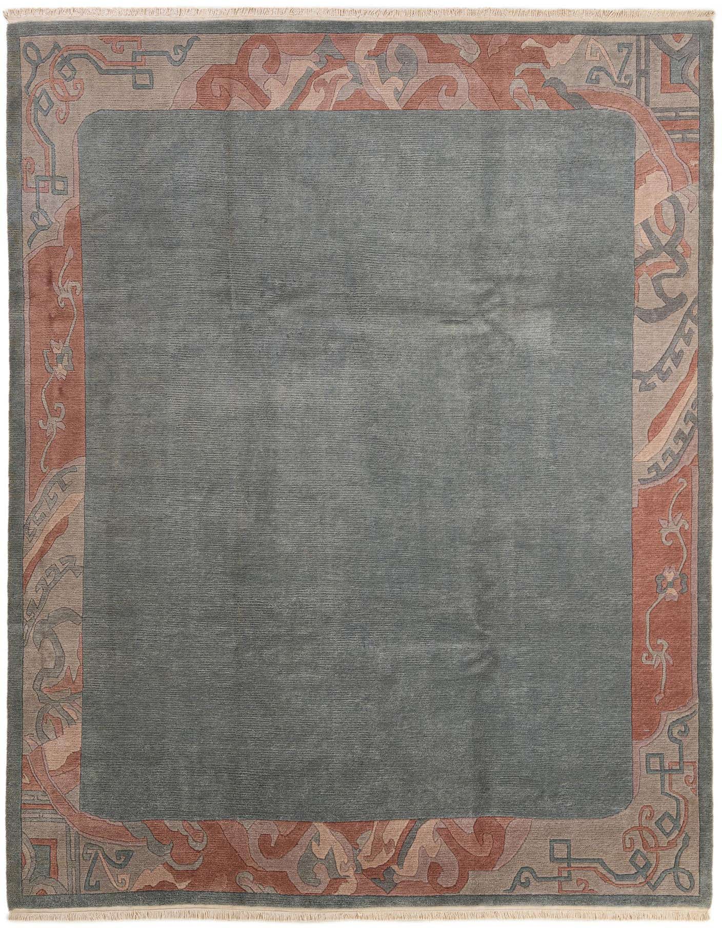 Primary image  8' 5 x 11' 7  Hand Knotted Tibet Wool Rug