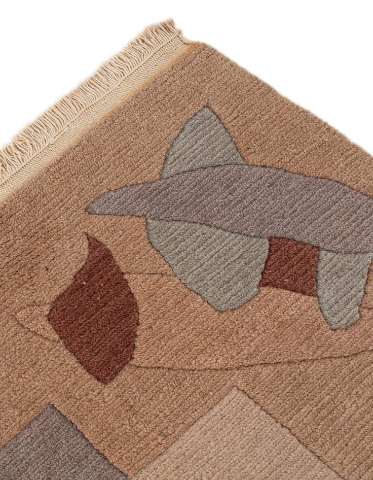 Detail image of  8' 4 x 11' 2  Hand Knotted Tibet Wool Rug