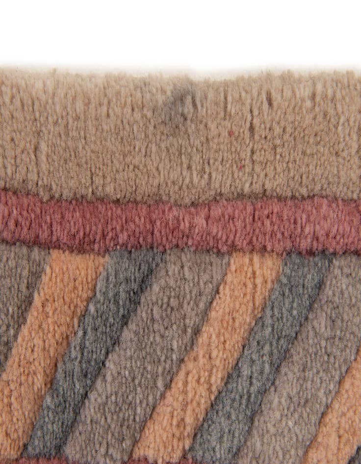 Detail image of  4' 10 x 6' 5  Hand Knotted Tibet Wool Rug