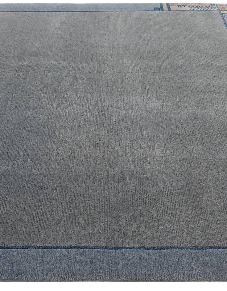 Detail image of  6' 9 x 8' 3  Hand Knotted Tibet Wool Rug