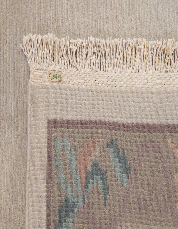 Detail image of  5' 8 x 7' 11  Hand Knotted Tibet Wool Rug