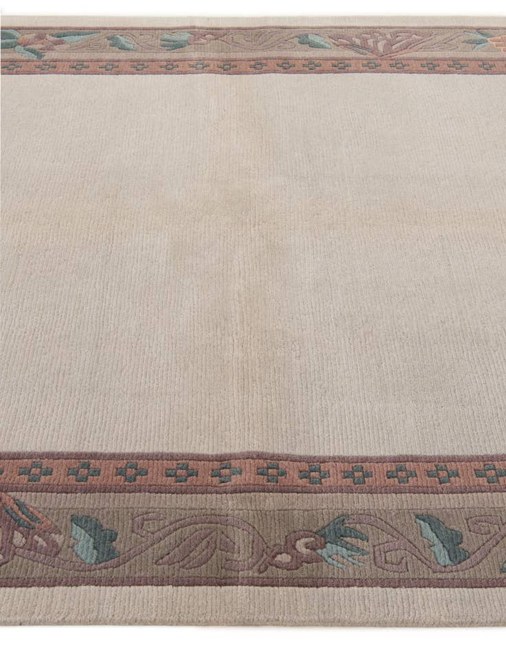 Detail image of  5' 8 x 7' 11  Hand Knotted Tibet Wool Rug