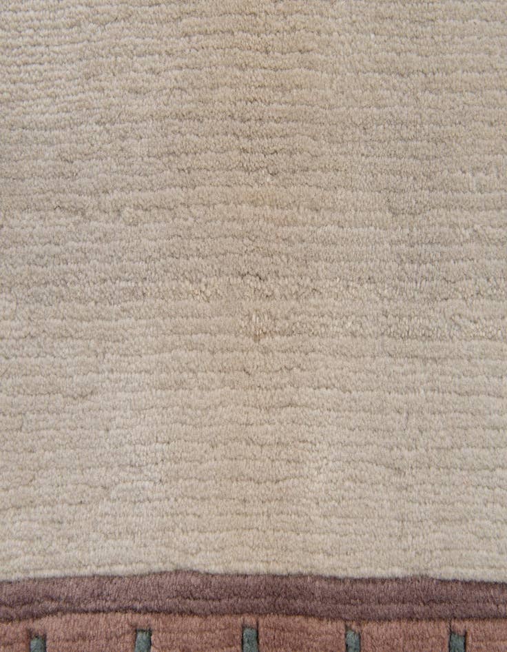 Detail image of  5' 8 x 7' 11  Hand Knotted Tibet Wool Rug