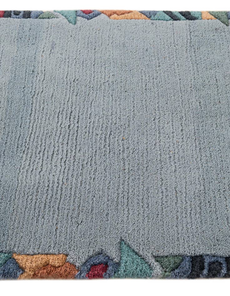 Detail image of  2' 1 x 2' 11  Hand Knotted Tibet Wool Rug