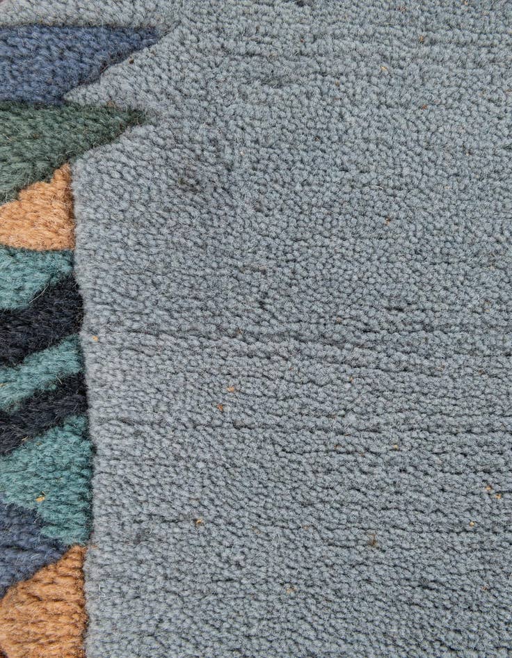 Detail image of  2' 1 x 2' 11  Hand Knotted Tibet Wool Rug