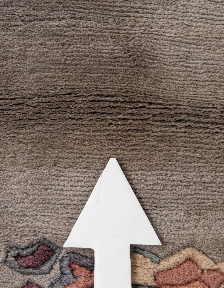 Detail image of  4' 1 x 6'  Hand Knotted Tibet Wool Rug