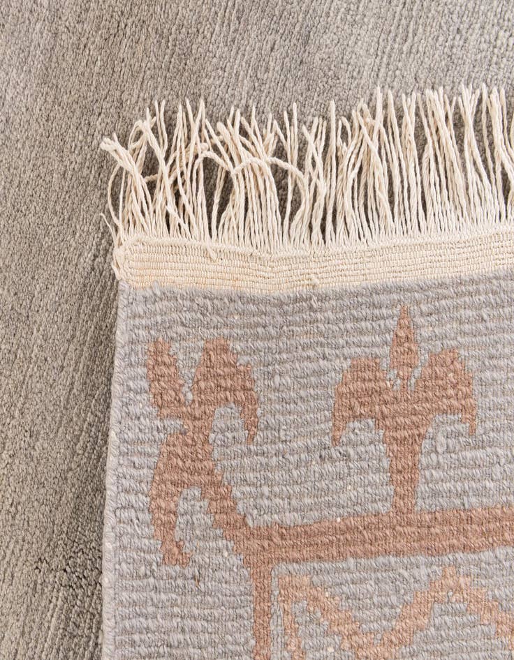 Detail image of  6' 8 x 10'  Hand Knotted Tibet Wool Rug
