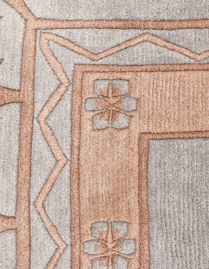 Detail image of  6' 8 x 10'  Hand Knotted Tibet Wool Rug