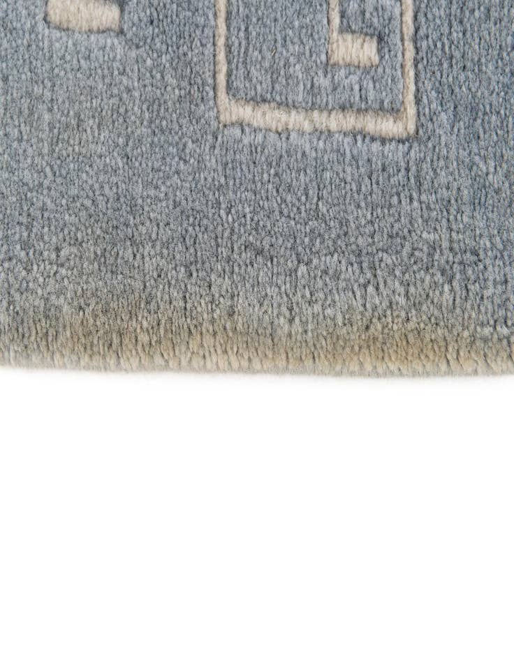 Detail image of  5' 7 x 7' 8  Hand Knotted Tibet Wool Rug