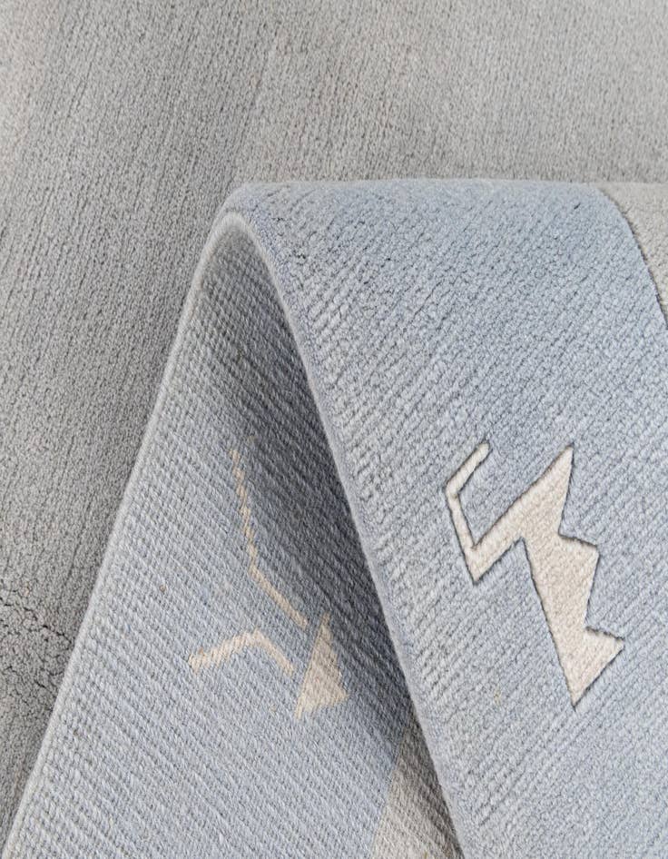 Detail image of  5' 7 x 7' 8  Hand Knotted Tibet Wool Rug