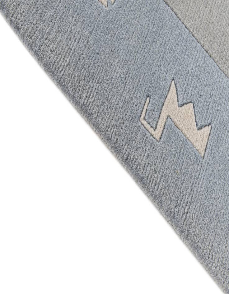 Detail image of  5' 7 x 7' 8  Hand Knotted Tibet Wool Rug