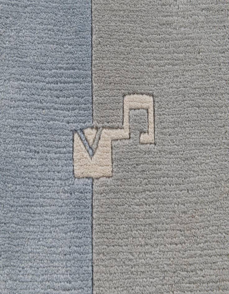 Detail image of  5' 7 x 7' 8  Hand Knotted Tibet Wool Rug