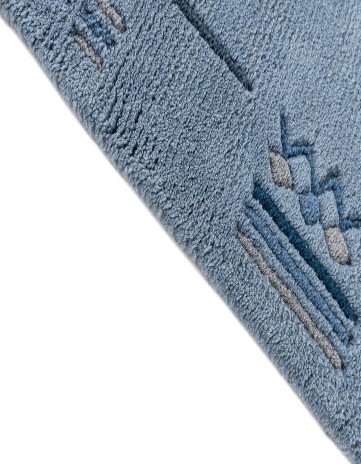 Detail image of  3' x 5' 3  Hand Knotted Tibet Wool Rug