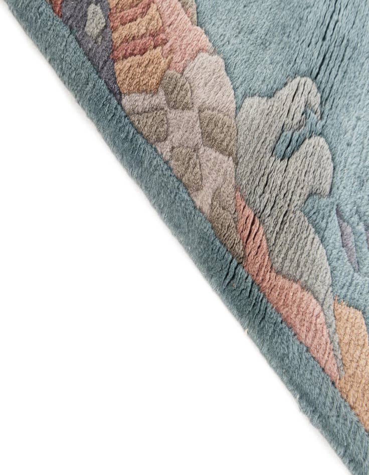 Detail image of  3' 1 x 4' 9  Hand Knotted Tibet Wool Rug