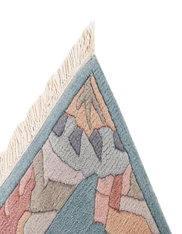 Detail image of  3' 1 x 4' 9  Hand Knotted Tibet Wool Rug