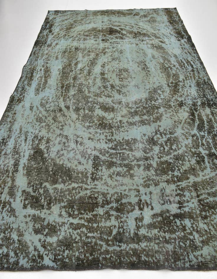 Detail image of  8' 10 x 11' 2  Hand Knotted Ultra Vintage Persian Wool Rug