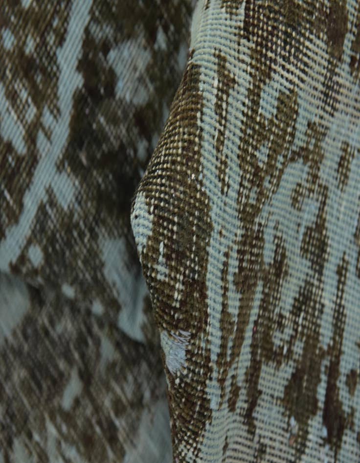 Detail image of  8' 10 x 11' 2  Hand Knotted Ultra Vintage Persian Wool Rug