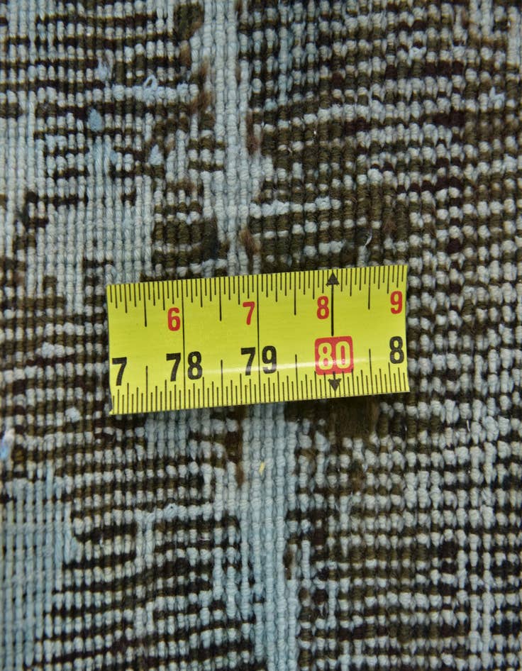 Detail image of  8' 10 x 11' 2  Hand Knotted Ultra Vintage Persian Wool Rug