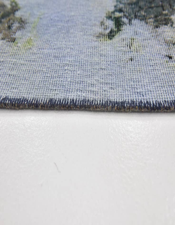 Detail image of  6' x 9'  Hand Knotted Ultra Vintage Persian Wool Rug