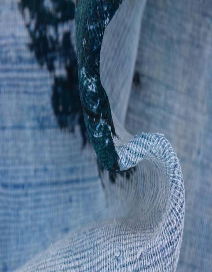 Detail image of  9' 2 x 11' 8  Hand Knotted Ultra Vintage Persian Wool Rug