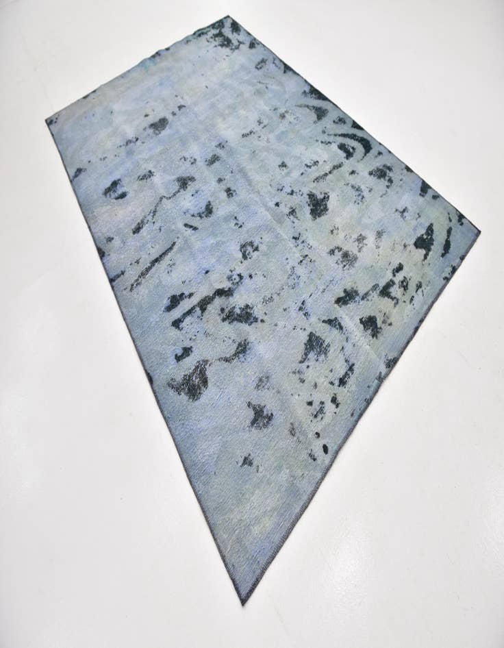 Detail image of  6' 6 x 9' 4  Hand Knotted Ultra Vintage Persian Wool Rug