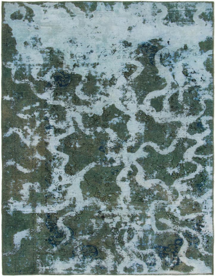  5' 4 x 8'  Hand Knotted Ultra Vintage Persian W...