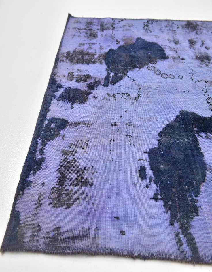 Detail image of  3' 3 x 6'  Hand Knotted Ultra Vintage Persian Wool Rug