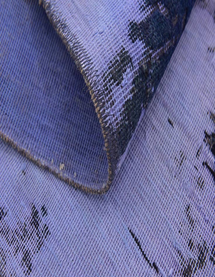 Detail image of  3' 3 x 6'  Hand Knotted Ultra Vintage Persian Wool Rug