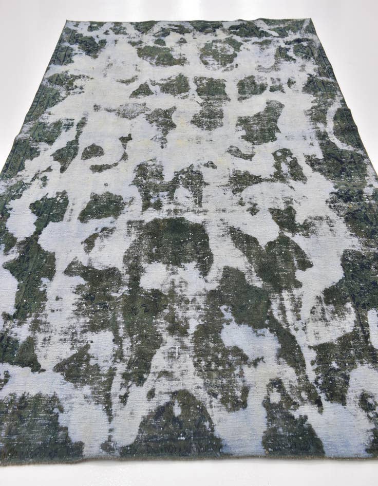 Detail image of  8' x 10' 2  Hand Knotted Ultra Vintage Persian Wool Rug