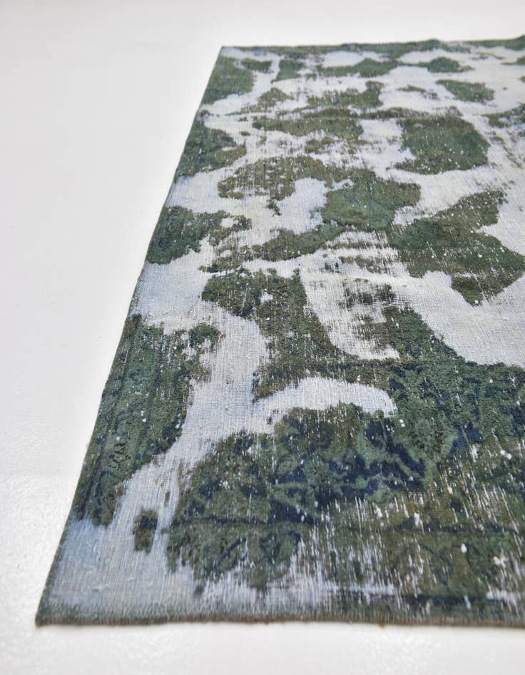 Detail image of  8' x 10' 2  Hand Knotted Ultra Vintage Persian Wool Rug