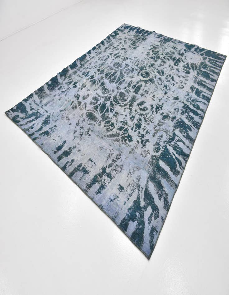 Detail image of  8' 6 x 11' 2  Hand Knotted Ultra Vintage Persian Wool Rug