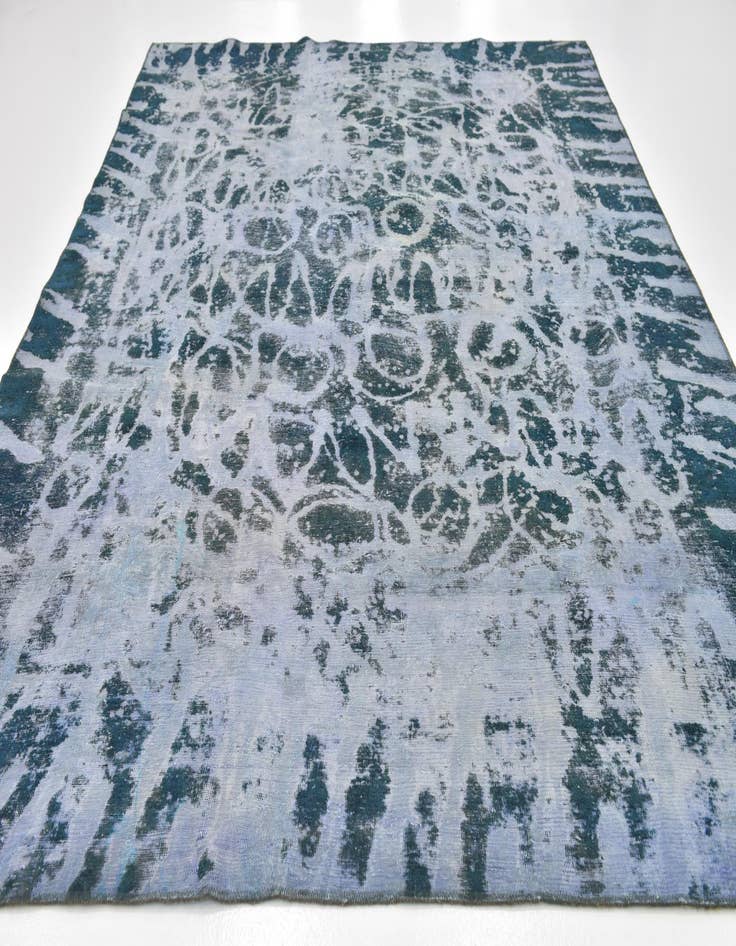 Detail image of  8' 6 x 11' 2  Hand Knotted Ultra Vintage Persian Wool Rug