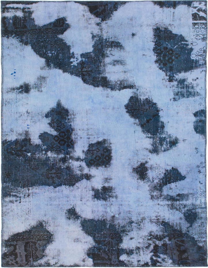  4' 10 x 8' 7  Hand Knotted Ultra Vintage Persian W...