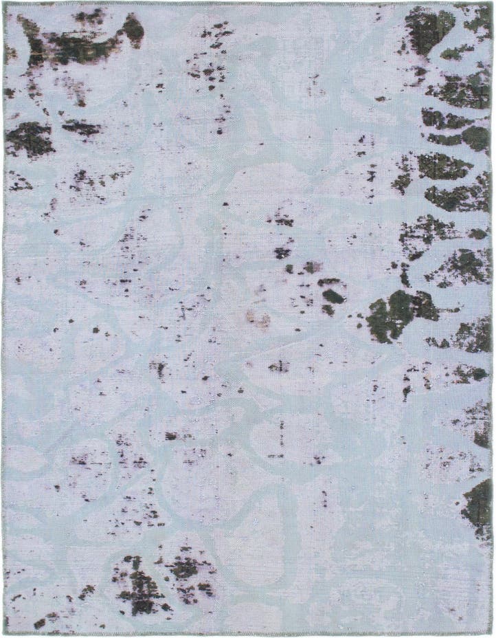  4' 5 x 7' 2  Hand Knotted Ultra Vintage Persian W...