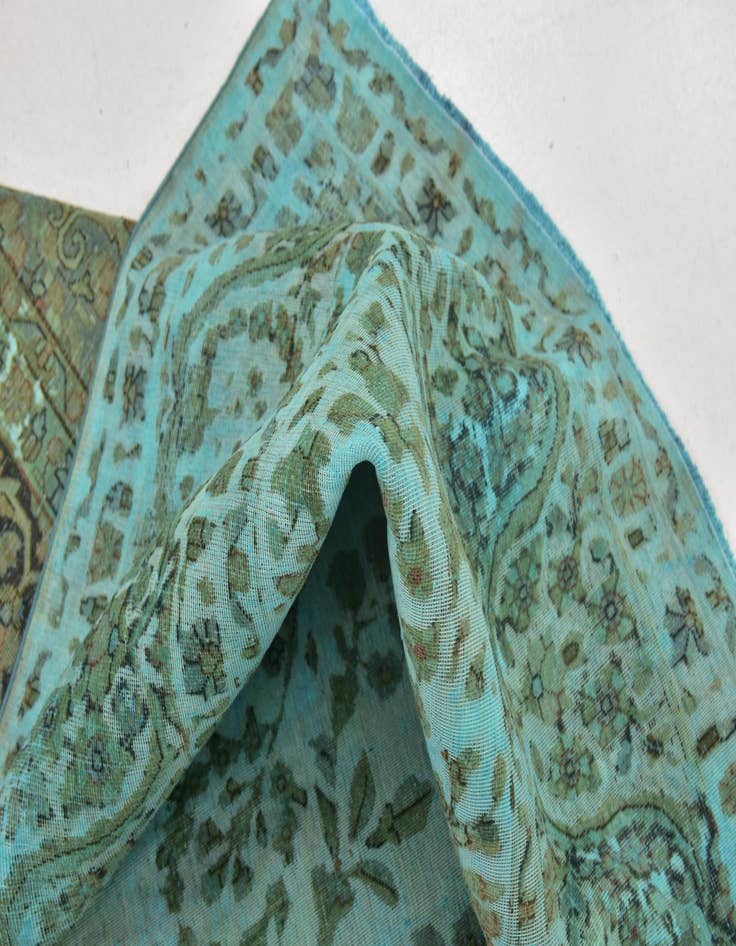 Detail image of  9' 5 x 12' 7  Hand Knotted Ultra Vintage Persian Wool Rug