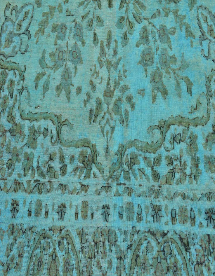Detail image of  9' 5 x 12' 7  Hand Knotted Ultra Vintage Persian Wool Rug