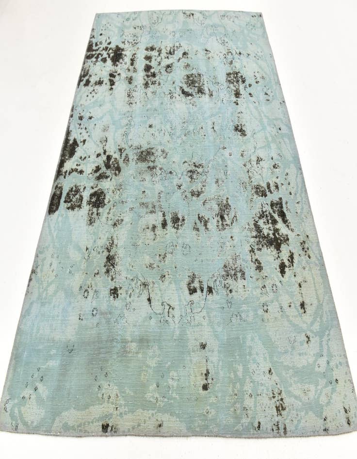 Detail image of  6' x 7' 7  Hand Knotted Ultra Vintage Persian Wool Rug