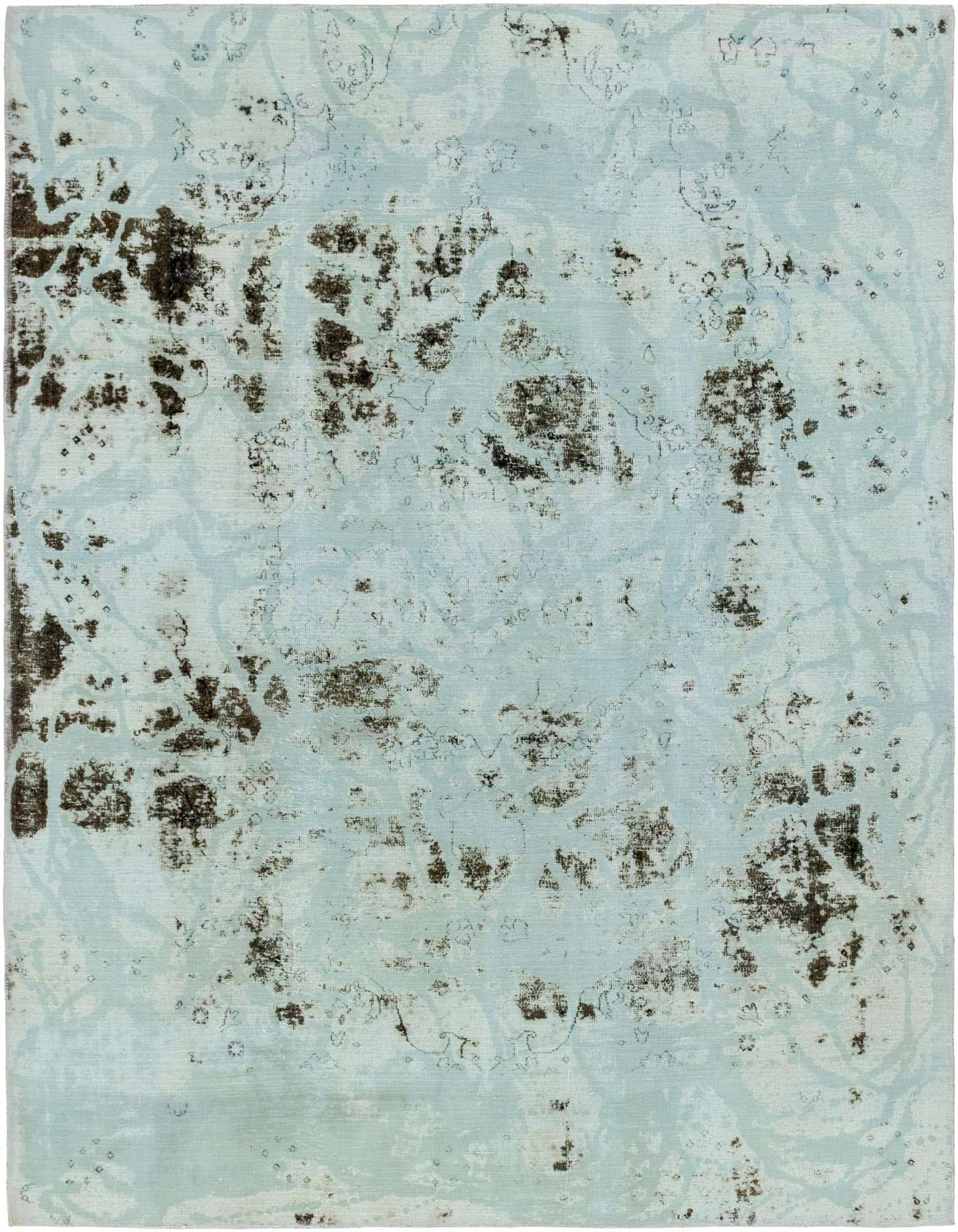 Primary image  6' x 7' 7  Hand Knotted Ultra Vintage Persian Wool Rug