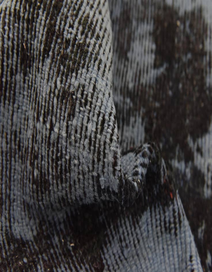 Detail image of  7' x 9' 2  Hand Knotted Ultra Vintage Persian Wool Rug