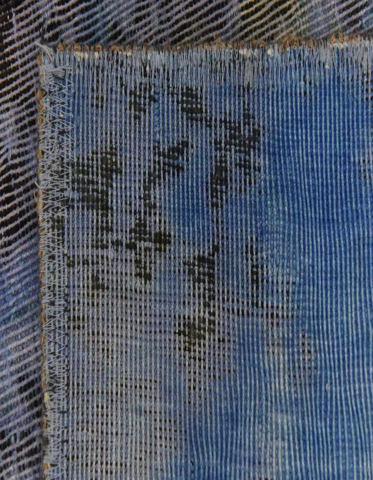 Detail image of  5' 7 x 7' 10  Hand Knotted Ultra Vintage Persian Wool Rug