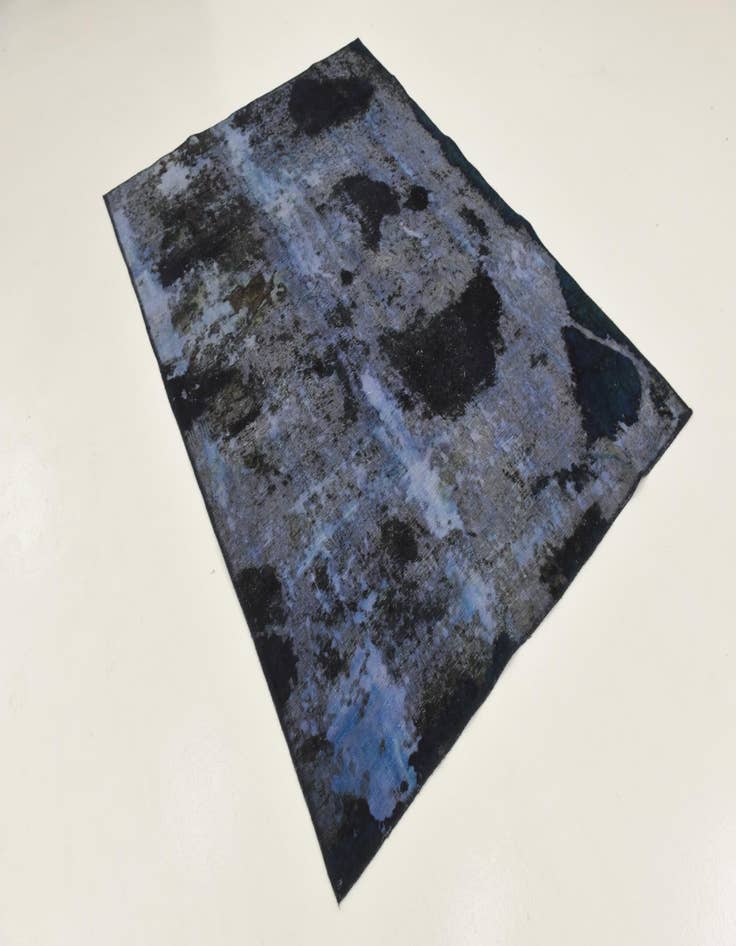 Detail image of  5' 7 x 7' 10  Hand Knotted Ultra Vintage Persian Wool Rug