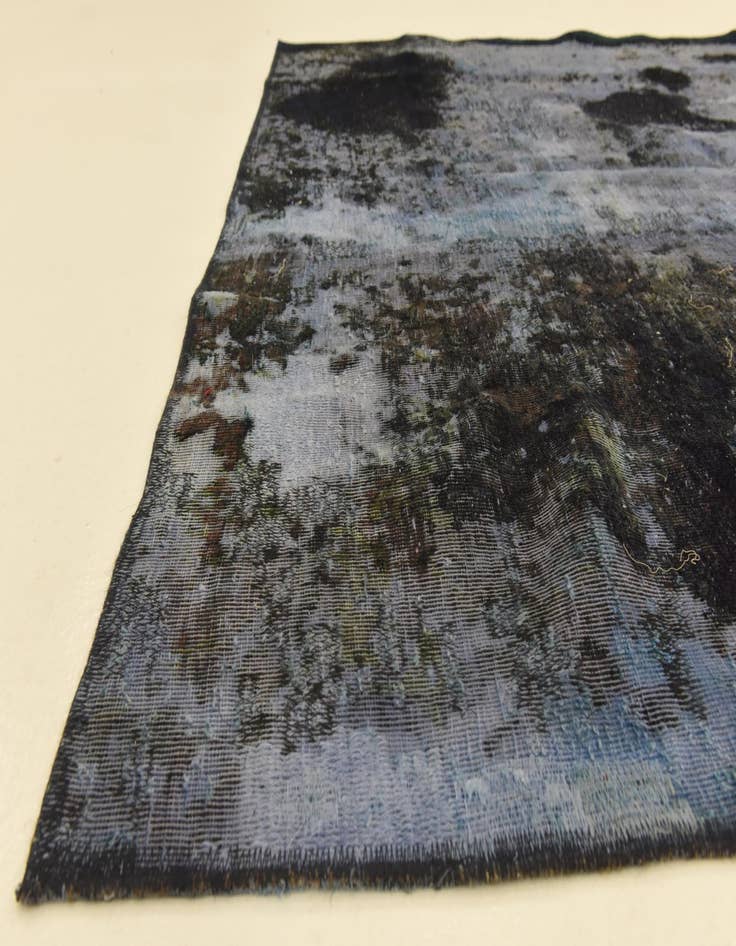 Detail image of  5' 7 x 7' 10  Hand Knotted Ultra Vintage Persian Wool Rug