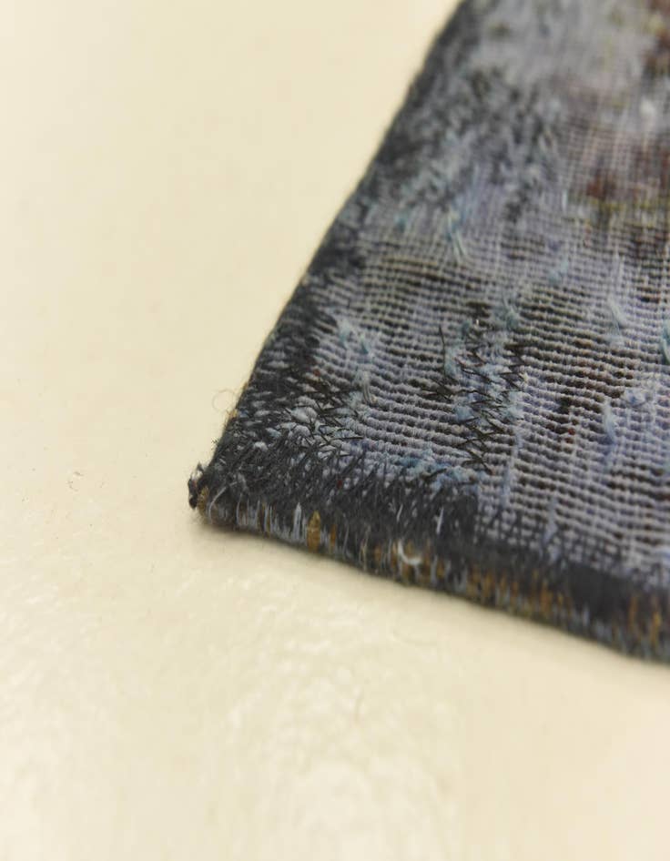 Detail image of  5' 7 x 7' 10  Hand Knotted Ultra Vintage Persian Wool Rug