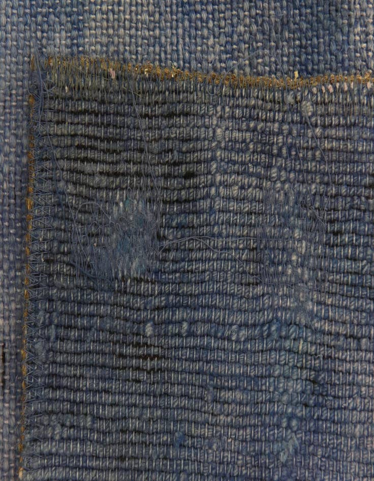 Detail image of  3' 10 x 5' 8  Hand Knotted Ultra Vintage Persian Wool Rug