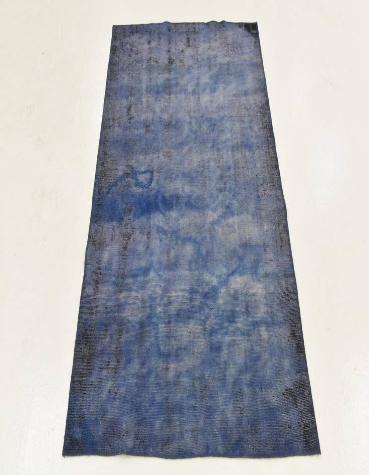 Detail image of  3' 10 x 5' 8  Hand Knotted Ultra Vintage Persian Wool Rug