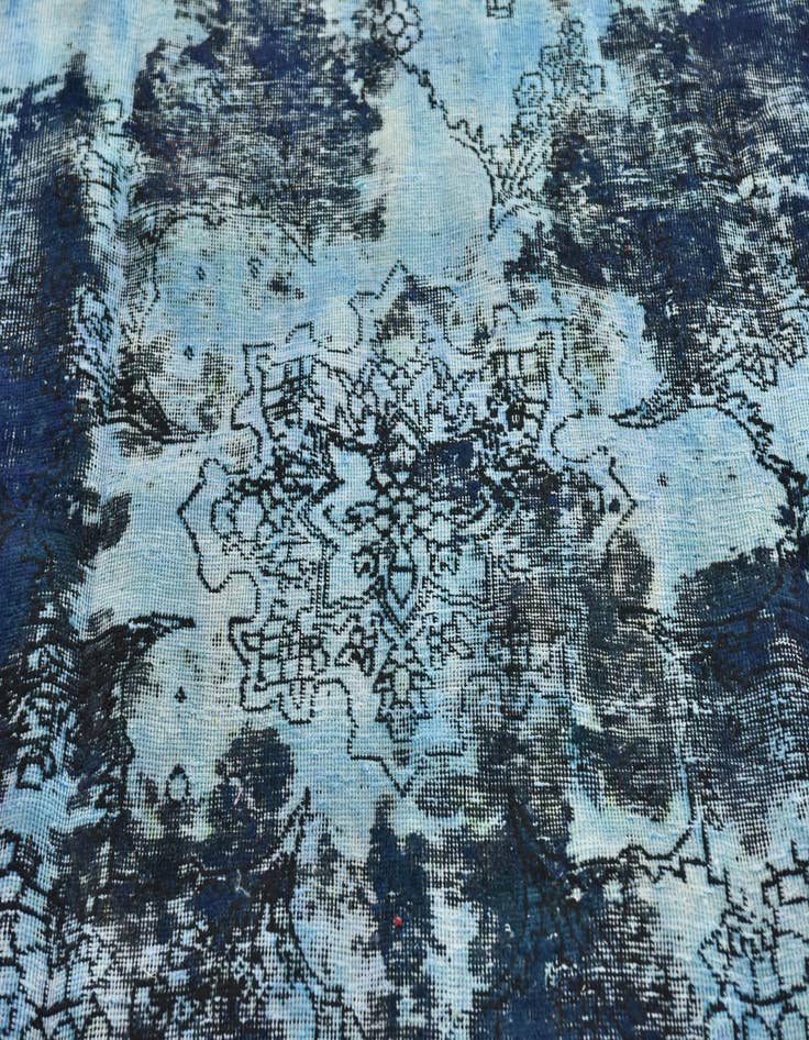 Detail image of  7' 2 x 10' 7  Hand Knotted Ultra Vintage Persian Wool Rug