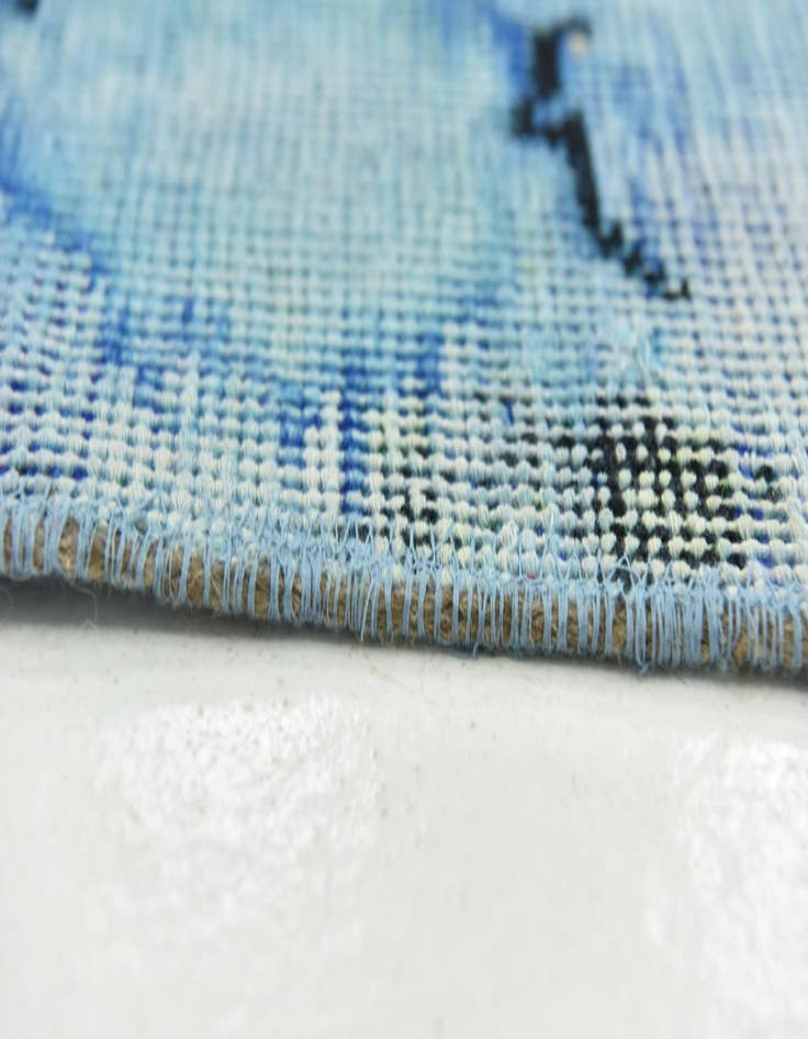 Detail image of  7' 2 x 10' 7  Hand Knotted Ultra Vintage Persian Wool Rug