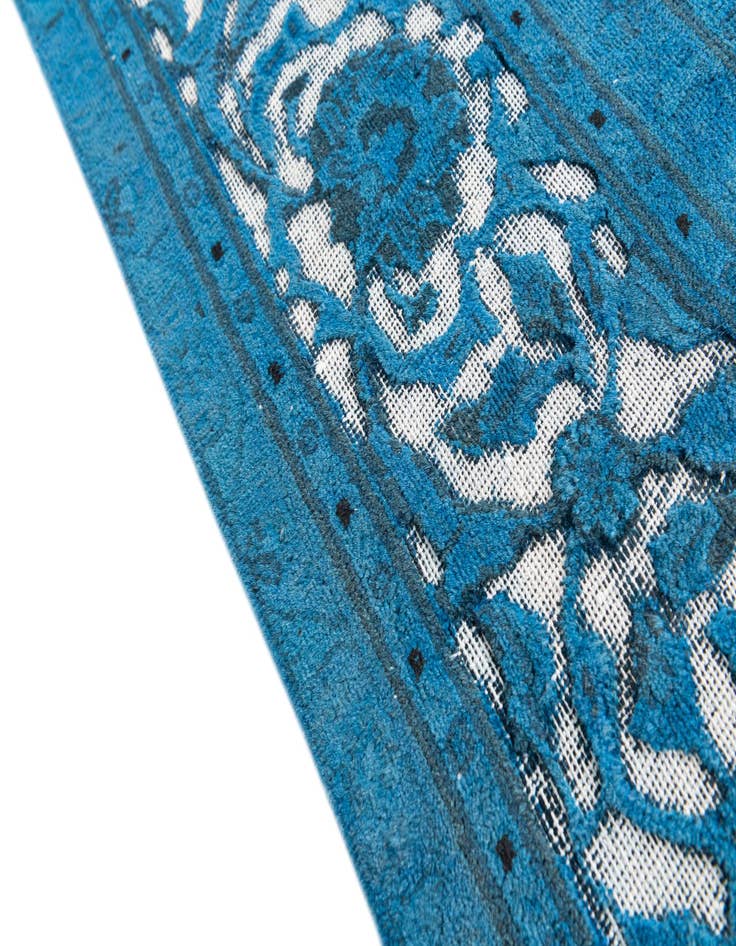 Detail image of 9' 2 x 12' Hand Knotted Ultra Vintage Persian Wool Rug